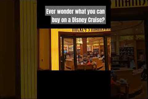Disney Cruise Line Fantasy Cruise Shopping #disneycruiseline #disneycruise #disneyfantasy