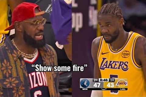 LeBron James Got Front-Row Seats To The Deandre Ayton Experience…