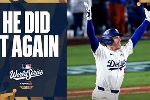DODGERS WALK IT OFF IN THE 18TH!! Freddie Freeman crushes a walk-off home run in Game 3! 💥