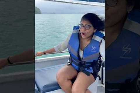 1 Million views🤗😂 Island hopping in Langkawi #mustvisit #travel #adventure #familytime