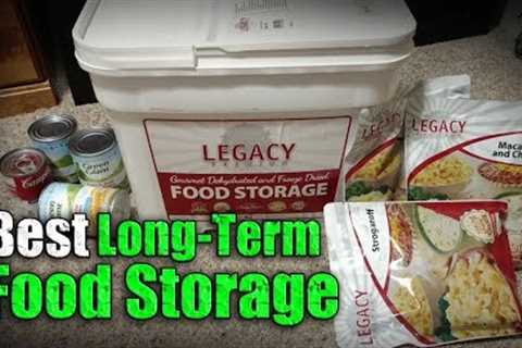 Long-Term Emergency Survival Food / Legacy Food Storage