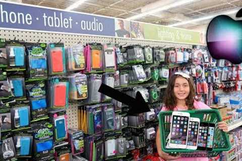 $1 iPHONE SHOPPiNG SPREE CHALLENGE AT DOLLAR TREE!