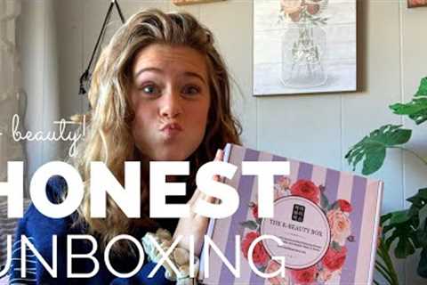 Honest k- beauty subscription box unboxing!