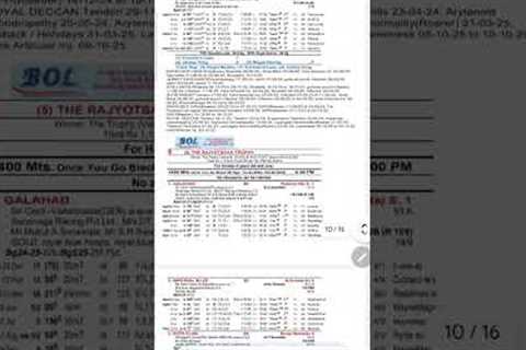 Bangalore races tips and selections 1/11/2025