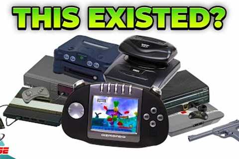 Most Bizarre Video Game Consoles You Didnt Know Existed | BingeTv