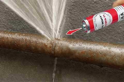 I’ve Never Seen This Pipe Repair Trick In Over 30 Years! Secret Of A 60-Year-Old Plumber Revealed