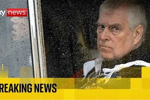 Andrew loses 'prince' title and will move out of Royal Lodge over Epstein ties