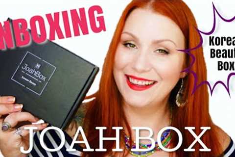 JOAH BOX MAY KOREAN BEAUTY SUBSCRIPTION UNBOXING - SHIPS WORLDWIDE FOR FREE !