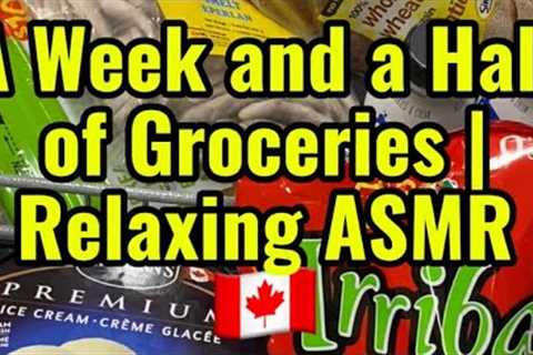 A WEEK AND A HALF OF GROCERIES 🇨🇦 | ASMR GROCERY SHOPPING | BUHAY CANADA