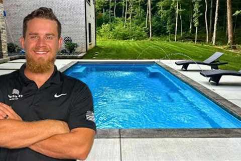 Fiberglass Pool Installation | Complete Project [Start To Finish] Raw