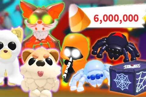 6 MILLION Candy Shopping Spree! | Roblox Adopt Me Halloween 2025 | Riivv3r