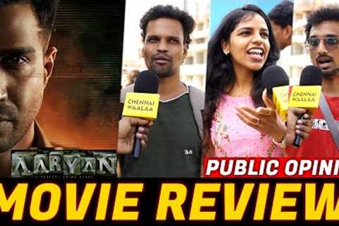 Aaryan Public Review | Aaryan Movie Review | Aaryan Review | Aaryan Review Tamil | Vishnu Vishal!