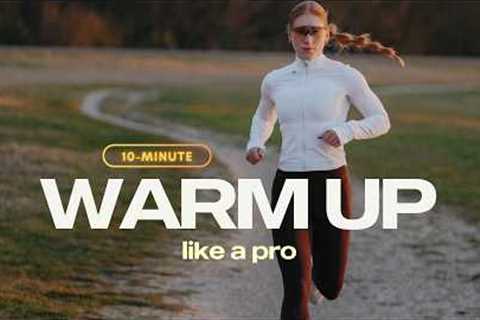 Dynamic Warm Up for Better Runs