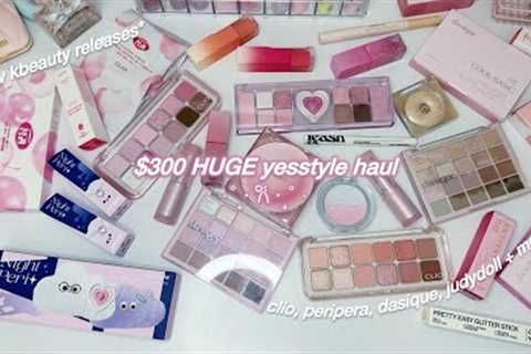 $300 YESSTYLE k-beauty haul; brand new releases &amp; viral products