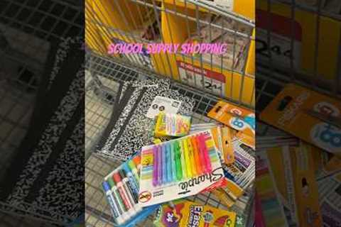 School Supply 🛍️ #batonrouge #SchoolSupplies #Shopping #WalmartFinds #MiddleSchool #HighSchool