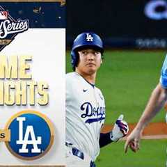 Blue Jays vs. Dodgers World Series Game 5 Highlights (10/29/25) | MLB Highlights