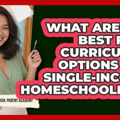 What Are The Best Free Curriculum Options For Single-income Homeschoolers?