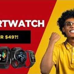 Live unboxing | Smartwatch Under $50 (2025) 💥 Honest Review, Features & Battery Test!