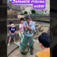 Amazing japan facts: A Japanese fishing hobbyist check the fish weight first and release to water