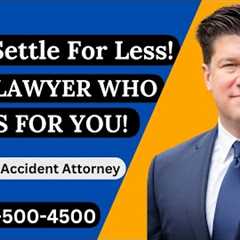 Why You Need A Personal Injury Lawyer Who Truly Fights For Your Case - [Call 312 500 4500]