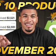 ⭐️ TOP 10 PRODUCTS TO SELL IN NOVEMBER 2025 | DROPSHIPPING SHOPIFY