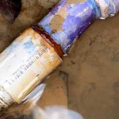 Water leak in meter box.