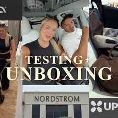 BABY SHOPPING🤰🏼 testing strollers, car seats + other essentials