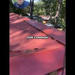 🏠✨ Metal Roof Leak Found | Watkins Construction & Roofing