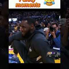 LeBron James funny moments 🤣😅😂 #basketball #dunk #nba #shorts