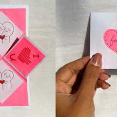 Handmade gift ideas /diy greeting card /best friend birthday gift ideas /anniversary gift ideas 