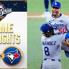 Dodgers vs. Blue Jays World Series Game 6 Highlights (10/31/25) | MLB Highlights
