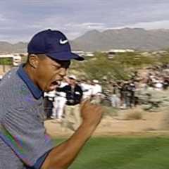 Tiger Woods recalls his ace and boulder encounter from Phoenix