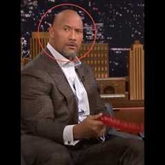 The Rock Emoted Live in An Interview 💀#shorts #therock #jimmyfallon #goofyahh #eyebrows #viral