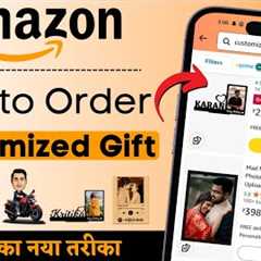 How To Order Customize/Personalized Gifts Photo Frame or Coffee Mug From Amazon [In Hindi]
