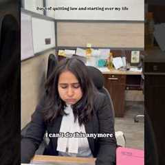 Today I quit 💪🏼Lawyer, corporate lawyer, jobs, 9-5, LLB, LLM, passion, motivation, resignation