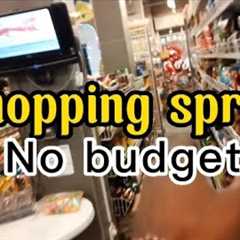 Shopping Spree | No Budget