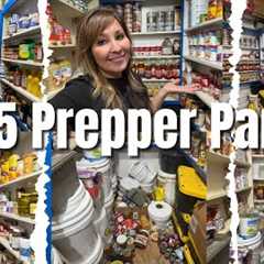 Build a Prepper Pantry In 2025 (Just In Case)