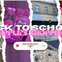 BACK TO SCHOOL SUPPLIES SHOPPING + HAUL 2025 ✰