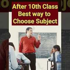 How to choose subject after 10th.:  #Physics #tonk #BulandAcademy #career #counselling