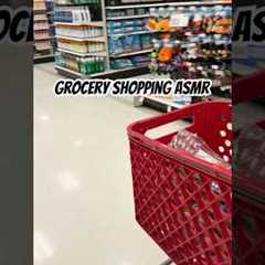 Grocery Shopping ASMR. #targetrun #momlife