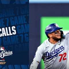 ALL CALLS: Miguel Rojas' CLUTCH home run for the Dodgers to force World Series Game 7 into extras!..
