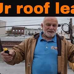 100% Guaranteed you have this leak on your roof