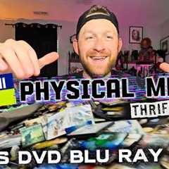 Physical Media Mania! • Goodwill Outlet Bins Shopping • POV Thrifting