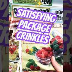 ✨CRINKLY✨ Trader Joe’s Packages | ASMR Grocery Shopping
