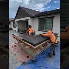 Custom BBQ build. 🙌🏼.....#construction #design  #renovation #engineering #contractor #home..