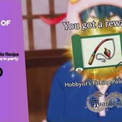 RUNE FACTORY GUARDIANS OF AZUMA HOW TO GET HOBBYIST'S FISHING POLE RECIPE GAMEPLAY PART 20