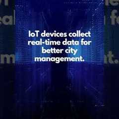 IoT Devices collect data for better city management #IoT, #SmartCities #tech