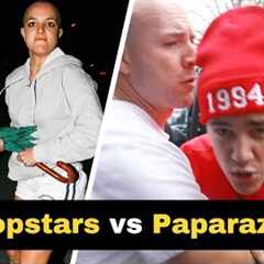 When POPSTARS Clash With The PAPARAZZI | Shocking Moments ft. Britney, Bieber, Kanye & More!