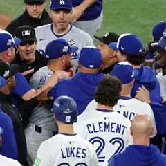 BENCHES CLEAR IN GAME 7 🚨 Blue Jays Storm Field after Andrés Giménez Hit By Pitch