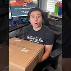 GFUEL Sent Danny A Ghost Face Costume!